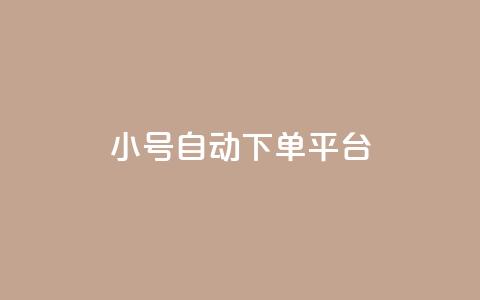 ks小号自动下单平台 - KS小号自动下单平台	，一键畅享便捷购物体验!  第1张