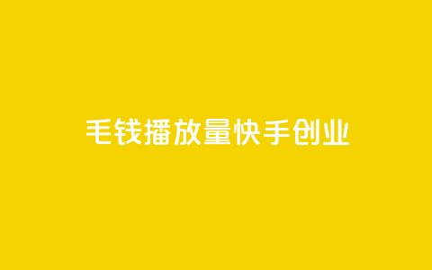 1毛钱10000播放量快手创业 - 1毛钱10000播放量快手创业技巧，一步步实现爆款视频~ 第1张