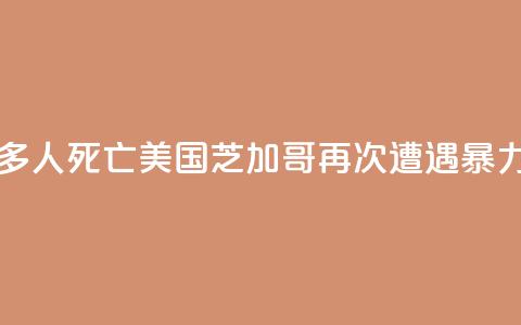 至少20人中枪多人死亡!美国芝加哥再次遭遇“暴力周末” 第1张 至少20人中枪多人死亡!美国芝加哥再次遭遇“暴力周末” 第1张