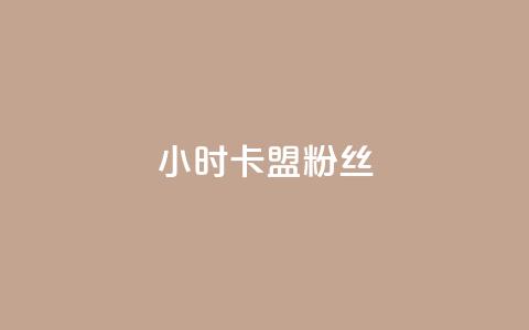 24小时卡盟粉丝 - 24小时卡盟粉丝的最佳选择:获得立竿见影的结果!! 第1张 24小时卡盟粉丝 - 24小时卡盟粉丝的最佳选择:获得立竿见影的结果!! 第1张