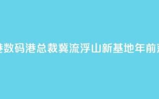 香港数码港总裁：冀流浮山新基地2030年前落成
