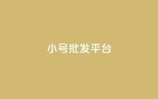dy小号批发平台 - dy高级账号