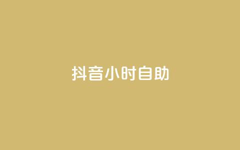 抖音24小时自助 - 抖音24小时全天候自助服务	，尽享无限乐趣！~  第1张