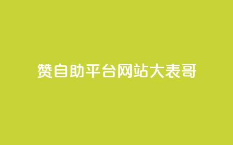 dy赞自助平台网站大表哥,自动评论神器 - ks点赞业务微信支付 刷qq空间访客量的网址一万一元  第1张