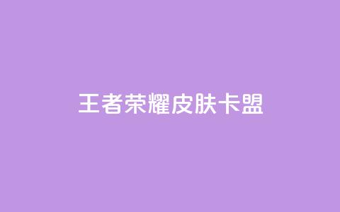 王者荣耀皮肤卡盟 - 王者荣耀皮肤卡盟:充值成为游戏强者~  第1张 王者荣耀皮肤卡盟 - 王者荣耀皮肤卡盟:充值成为游戏强者~  第1张