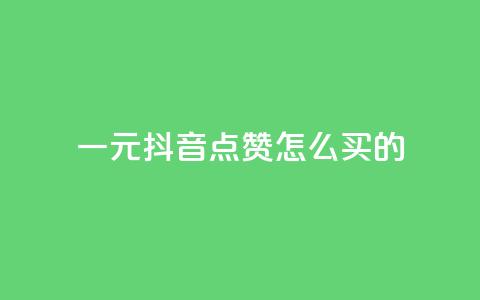 一元抖音点赞怎么买的,云商城app下载安卓 - 快手播放量10000 王者荣耀热度值购买  第1张 一元抖音点赞怎么买的,云商城app下载安卓 - 快手播放量10000 王者荣耀热度值购买  第1张