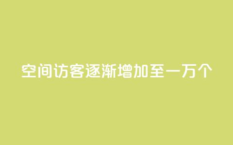 qq空间访客逐渐增加至一万个  第1张 qq空间访客逐渐增加至一万个  第1张