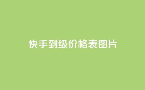 快手1到100级价格表图片 - 穿越火线手游自动发卡平台  第1张