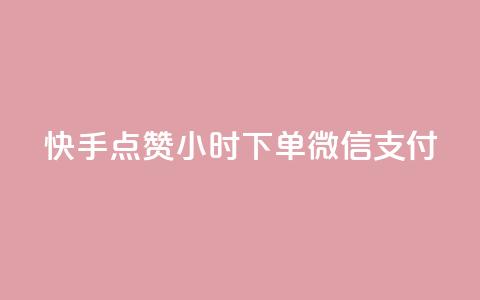 快手点赞24小时下单微信支付,QQ空间动态访问不算访客 - 网红助手点赞 点卡卡盟平台  第1张