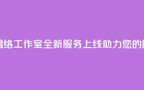 子潇网络工作室 - 潇网络工作室全新服务上线，助力您的网络营销转型!  第1张