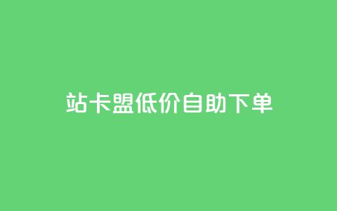 b站卡盟低价自助下单,QQ低价空间点赞 - 卡盟商城 抖音巨量千川怎么开通  第1张