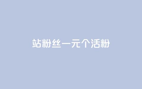 b站粉丝一元1000个活粉 - B站一元可以获得1000个真实活跃粉丝	，你绝对不想错过！~  第1张