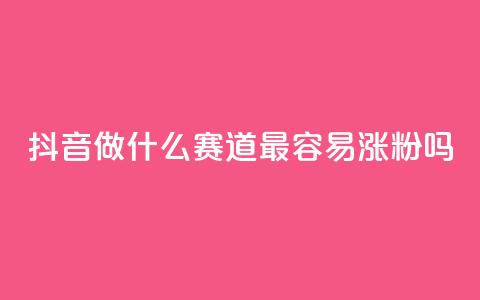 抖音做什么赛道最容易涨粉吗 - 利云卡盟  第1张 抖音做什么赛道最容易涨粉吗 - 利云卡盟  第1张