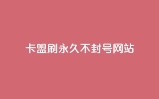 卡盟刷svip永久不封号网站 - 卡盟网站,安全稳定的永久SVIP服务,绝无封号风险~
