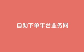 自助下单平台业务网 - 自助下单平台:一站式业务解决方案!
