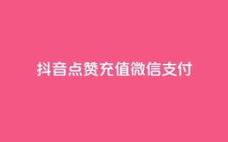 抖音点赞充值微信支付 - 抖音点赞如何通过微信支付进行充值~