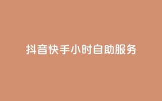 抖音快手24小时自助服务 - 抖音快手24小时一站式服务!