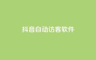 抖音自动访客软件 - 提高网站流量的利器！抖音自动访客软件技巧分享~