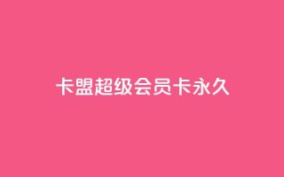 卡盟超级会员卡永久,QQ钻卡盟网站 - 抖音点赞自助平台有哪些 - dy业务自助下单软件