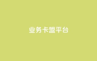 业务卡盟平台,自助下单 - 最专业的平台 - ks快手 - Ks24小时低价秒单业务