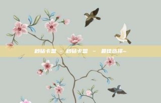 秒钻卡盟 - 秒钻卡盟 – 最佳选择~