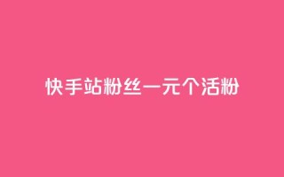 快手b站粉丝一元1000个活粉,dy粉丝业务卡盟 - 快手下单自助 - 超专业自助平台