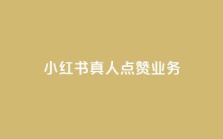 小红书真人点赞业务 - 小红书推出真实点赞功能,助你获得更多认可~