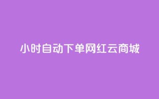 ks24小时自动下单网红云商城 - 全天候自动下单网红云商城KS,便捷高效购物体验!
